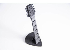 guitarpickholder music electricgiantsquid electric guitar pick musical instrument 3d print model - Mito3D