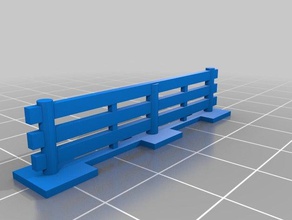 fence agricola games 3d print model - Mito3D