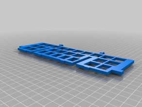 la platería de cesta superior los agujeros más grandes bosch lavavajillas cocina comedor 3d print model - Mito3D