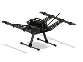 segurança drone 3d impressão 3d print model - Mito3D