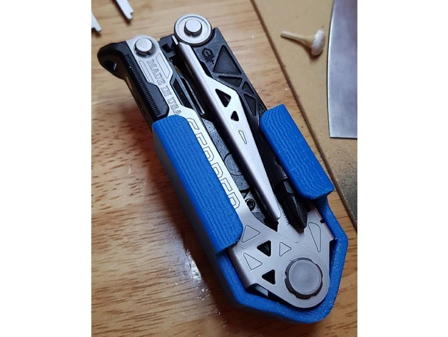 gerber centro de unidad la pistolera herramienta los titulares cajas 3D print model - Mito3D