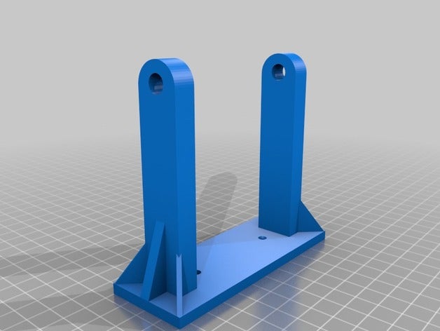 filament-rollen halter 3d Drucker - Zubehör filament spool holder 3D print model - Mito3D