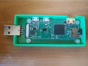 raspberry pi cero usb stick caso equipo 3d print model - Mito3D