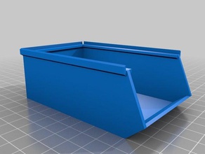 my customized stackable box 100 tool holders boxes 3d print model - Mito3D