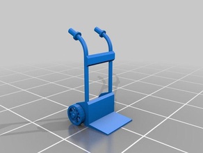 facchini carrello modello 00 009 scala troppo piccola stampa fdm veicoli 3d print model - Mito3D