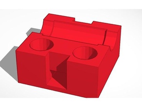 halter f&uumlr linearlager diy 3d-Drucker cnc cnc-Maschine lineare Lager 3d print model - Mito3D
