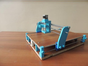 ev yapımı cnc lazer elektronik arduino durumda uno router Kalkan spindle gravür mini çizici 3d print model - Mito3D