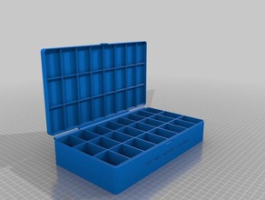 boîte m2-m4 à tête cylindrique vis de fixation l'organisation personnalisé 3d print model - Mito3D