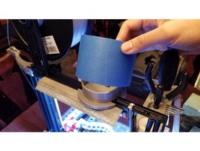 ender 3 3m blue painters tape holder small parts tray 3d printer accessories 3d print model - Mito3D