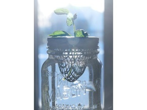 modüler büyüyen bardak 3d baskı 3dponics parçası aeroponics hydroponics diy bahçe masson selfwatering selfwateringcontainer selfwateringplanter kendini sulama 3d print model - Mito3D