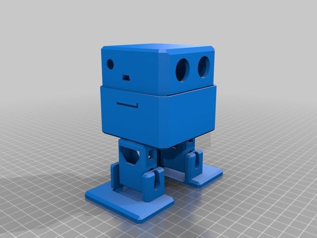 otto w70 robótica personalizado 3D print model - Mito3D