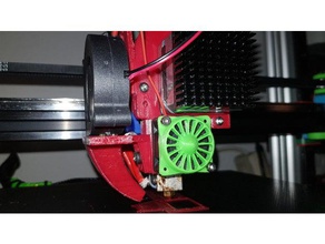 e3d titan alanında taşıma fan tutucu komple paket yazıcı ekstruderler am8 anet CAD kartı mgn12 3d print model - Mito3D