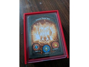 keyforge deck box sleeves fixed toy game accessories 3d print model - Mito3D