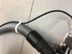 festool tuyau clips de câble la machine outils support vac l'aspirateur d'aspiration le travail du bois 3d print model - Mito3D