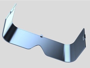 el fpv gafas escudo fxt viper de v2 rc los vehículos 3d print model - Mito3D