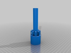 básica nerf barrel 3d impressão arma 3d print model - Mito3D