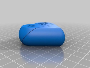 meu personalizados caixa coração interativo 3d print model - Mito3D