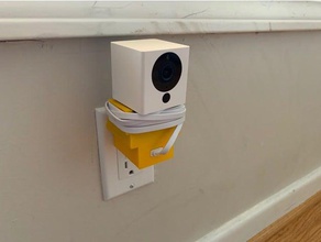 wyze cam outlet mount gadgets camera cloud home household nest plug surveillance useful wyzecam 3d print model - Mito3D