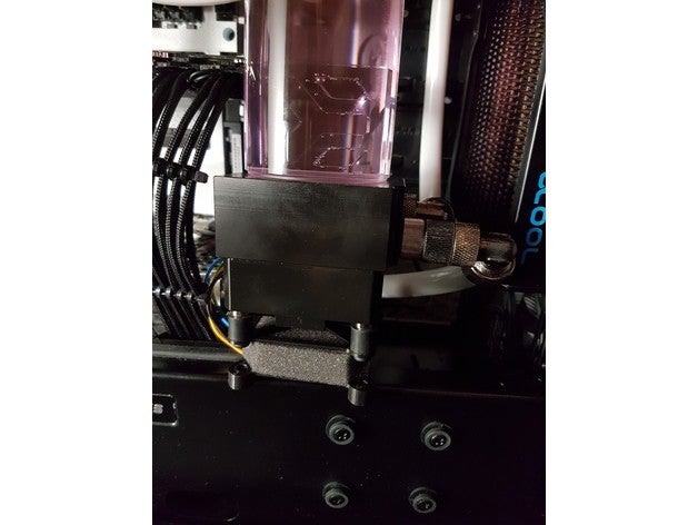 pc refrigeradas por agua de la bomba silenciador ekwb ek-xres spcddc equipo absorbedor 3D print model - Mito3D