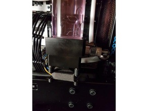 pc su soğutma pompası susturucu ekwb ek-xres spcddc bilgisayar emici 3d print model - Mito3D