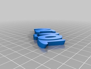 mi personalizados iamburnys v2text nombre de anillo&ntildein llaveros 3d print model - Mito3D