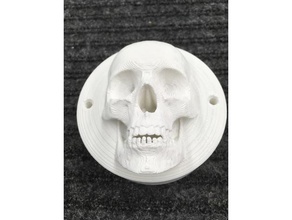 skull lens cover automotive 3d print model - Mito3D