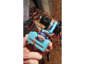 gimbal 9g serwo in der Robotik 3dprinting Kamera-gimbal Elektronik 3d print model - Mito3D