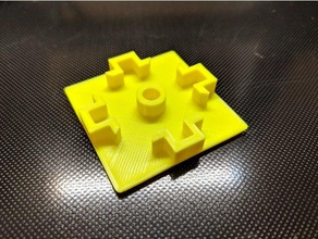 endcap 45mm profile slot 10 nut b-type machine tools 3d print model - Mito3D