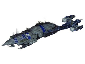 recusant-class light destroyer vehicles frigate movie starship star wars 3d print model - Mito3D
