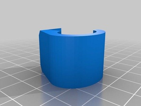 qidi x-2 cama clip 3d de la impresora partes 3d print model - Mito3D