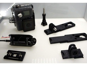 2 1 mjx bug 3 soporte para telecamere gopro fpv udi u818a rc veicoli 3d print model - Mito3D