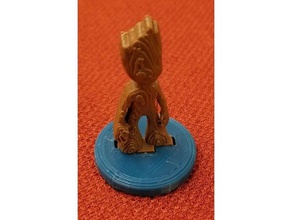 flatminis groot twig blight toys games do not want dungeon dungeons dungeonsanddragons dragons dnd no more groots 3d print model - Mito3D