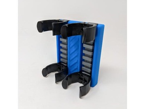 nerf rivale clip mag titolare meccanica i giocattoli blaster mod 3d print model - Mito3D