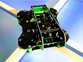 class zeus v2 complete files rc vehicles drone drones frames pauldrones xclass 3d print model - Mito3D
