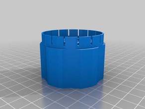 3-Schüssel-be-grinder attachment vapexhale elb kompatibel andere 3d print model - Mito3D