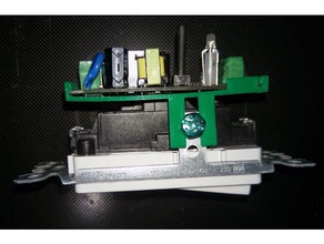 sonoff temel ışık anahtarı adaptörü decora diy 3d print model - Mito3D