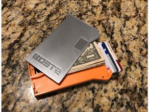 smart wallet sliding locking 3d printed other 3d print model - Mito3D