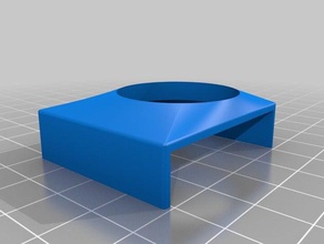 la parte del ventilador de refrigeración shroudcover ender 3 d impresora accesorios petsfang 3d print model - Mito3D