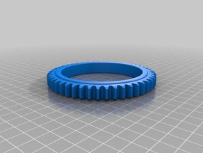 48 dente de engrenagem anel engenharia personalizado 3d print model - Mito3D