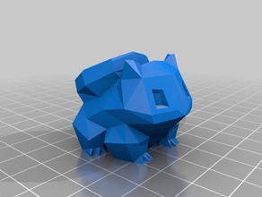 bulbasaur planter remix containers 3d print model - Mito3D