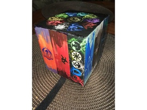 ravnica velcro deck box games deckbox magic gathering mtg 3d print model - Mito3D