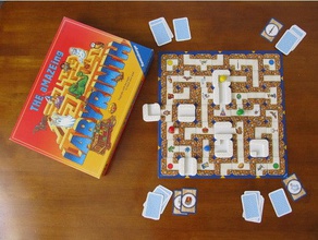 amazeing labirinto piastrelle giochi gioco da tavolo pezzo di sostituzione giocattolo 3d print model - Mito3D