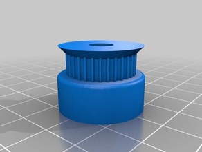 gt2-pulley-for-38-bolt 3d printer parts customized 3d print model - Mito3D