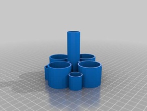 15mm di stile della penna atomizzatore stand gadget 3d print model - Mito3D