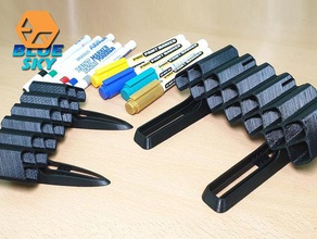 paint marker stand diy holder tool 3d print model - Mito3D