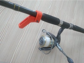 hook holder fishing diy fshng rod 3d print model - Mito3D