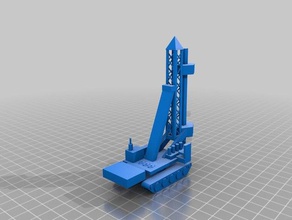 900 drill rig toy construction toys 3d print model - Mito3D