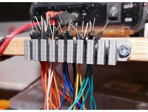 organizador de cables tablero circuitos la herramienta los titulares cuadros nsfw 3d print model - Mito3D