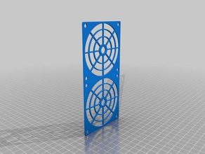 pc fan cover 3d printers 3d print model - Mito3D
