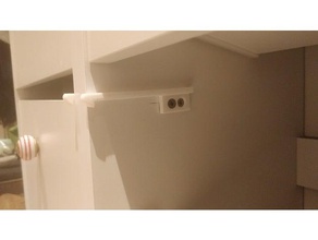 child safety lock cabinet organization 3d print model - Mito3D